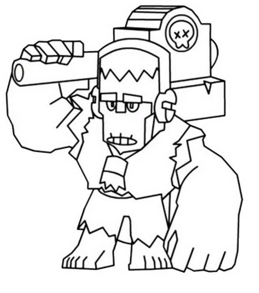 Brawl Stars kolorowanki